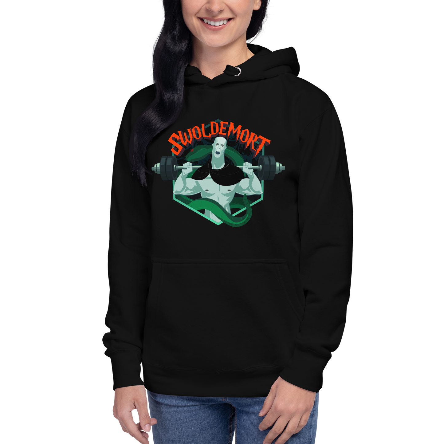 Swoldemort - Premium Pullover Hoodie in Black