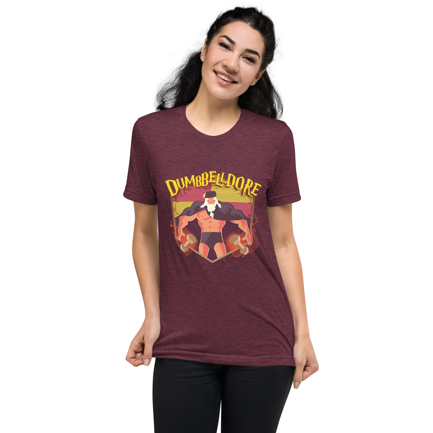 Dumbbelldore - Tri-Blend T-Shirt